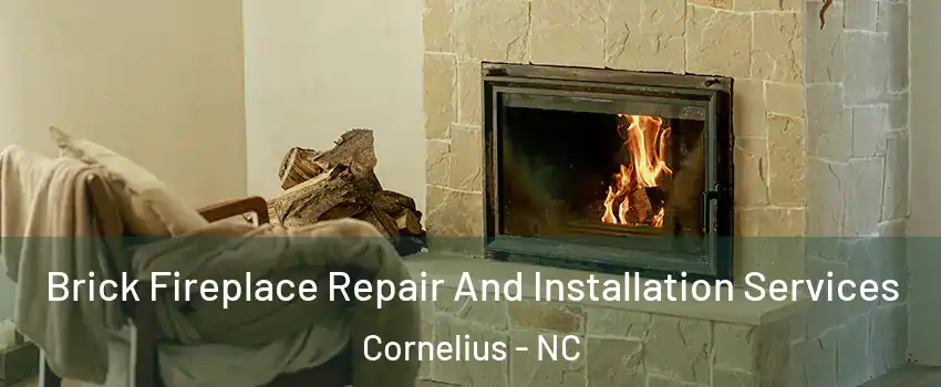  Brick Fireplace Repair And Installation Services Cornelius - NC