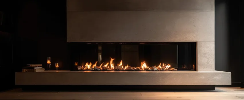 Gas Fireplace Ember Bed Design Services in Cornelius, North Carolina
