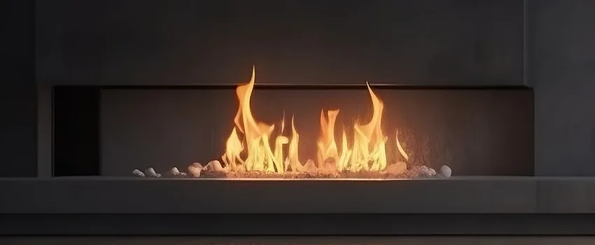 B-Vent Gas Fireplace Installation in Cornelius, NC