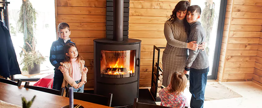 Morso Cast Iron Fireplace Insert Installation in Cornelius, North Carolina