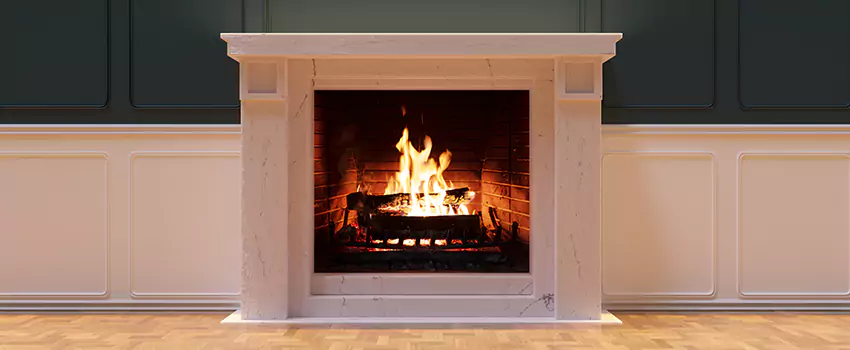Open Flame Wood-Burning Fireplace Installation Services in Cornelius, North Carolina