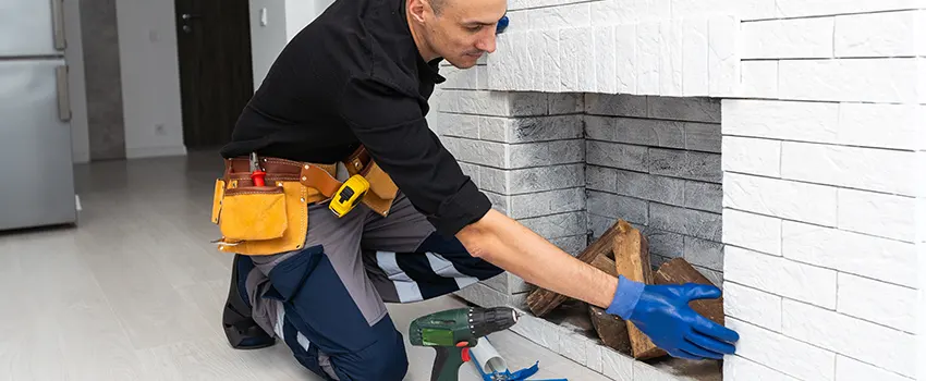 Fireplace Damaged Damper Frame Repair Services in Cornelius, North Carolina