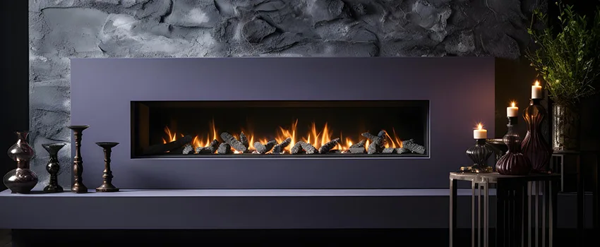 Ember Bed for Ventless Gas Fireplace in Cornelius, NC