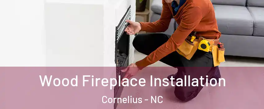  Wood Fireplace Installation Cornelius - NC